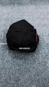 Topi Baesball Pria Caps Pemukul Bisbol Black/Pink Topi Pria Wanita Kekinian 2025