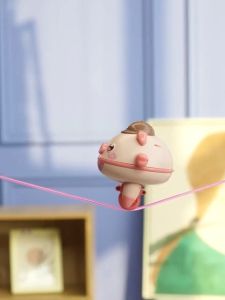 Pig Toy Interactive Gyroscope Balance Pig Toy for Kids Educational Tumbler Toy for Boys and Girls Fun Electric Animal Toy Gift