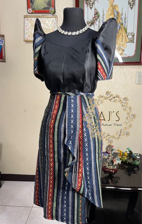 modern ethnic filipiniana dress Modern Ethnic Filipiniana Dress work at home #workinprogress #theweddingdayshoppe #paulrexmateocreation #designeratwork #filipinianagown