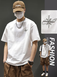 Summer New Comfort Loose Ice Silk Quick Drying Short Sleeve T-Shirt