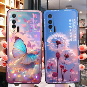Cute Dream Butterfly Full Lens Protection Phone Case for Huawei Nova6 5G Binyu Fashion Creative Silicone Protective Cover