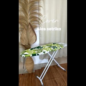 WAVE SERIES Cover Meja Setrika Tebal 1cm Sarung Pelapis Papan Strika Stora Krisbow