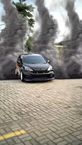 AVN 15 - STIKER DECAL MOBIL AVANZA SIGRA ERTIGA BRIO YARIS JAZZ PAJERO MOBILIO GRATIS CUSTOM NAMA