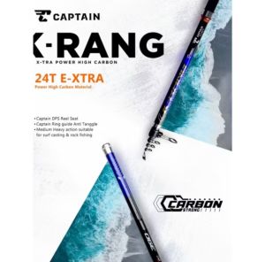 Joran suft captain K-rang carbon 360cm 390cm 420cm 450cm