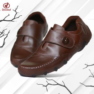 DOLCIMOD - Sepatu Pantofel Pria Kulit Sapi Formal Slip On Anti Slip Moccasin Cowok Keren Mewah Bally Mahal Acara Pesta Formal Kerja Kantor Kondangan Cibaduyut Crocodile Yongki Komaladi Fordza