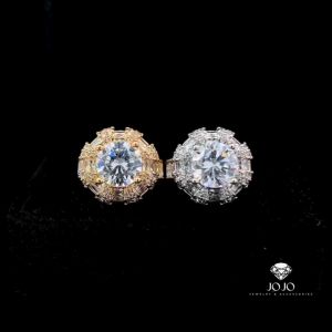 Nhẫn nữ JOJO N1275 thiết kế tròn đính đá CZ cao cấp - Women