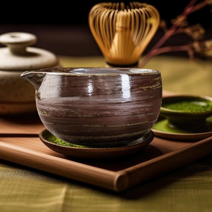 Ceramic Matcha Bowl Porcelain Matcha Mixing Bowl Multipurpose Plain