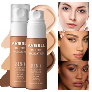 Moisturizing foundation concealer waterproof face makeup base suitable for womens makeup Halloween gift