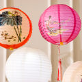 Đèn Lồng Giấy Treo Sáng Tạo DIY Cho Trẻ Em Trang Trí Đèn Hoa Năm Mới Phong Cách Cổ Điển Đèn Lồng Truyền Thống Trung Thu. 