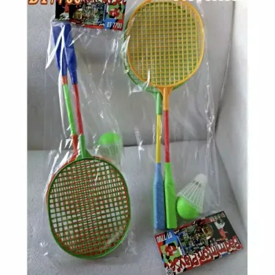 MAINAN ANAK OLAHRAGA CEWEK COWOK RAKET BADMINTON MURAH/MOBIL POLISI