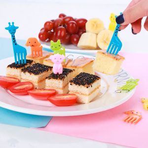 aiGooTan - GARPU TUSUKAN BENTO - Food Pick Buah Karakter Motif Lucu Anak Bekal Hiasan Murah Medan
