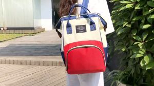 Toki - Large Capacity Baby Diaper Bag Mummy Maternity Bag Nappy Bag Backpack Bayi Lampin Bag Multipurpose Potty