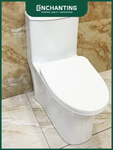 ENCHANTING Toilet / Kloset Duduk Siphonic Soft Close As 50cm E1369