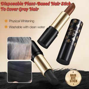 Disposable Plant Hair Dye Stick Instant Cover White Hair Coloring Cream Waterproof And Sweat-Proof Dyeing Hair Pen