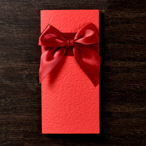 Butterfly Knot Thanksgiving Card Korean Style New Year Birthday Invitation Letter Recipe Card Fresh Style Three Fold Greeting Card