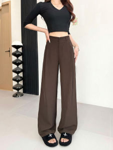 YAYANGREN | Summer Brown Light Weight Premium Drape Trousers