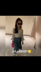 SSP11 - Setelan Set Anak ABG Perempuan Blouse Jeans Korea Venomena