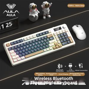 AULA | Wireless RGB Mechanical Feel Gaming Keyboard