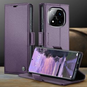 Magnetic Phone Case for Xiaomi for Redmi Note 14 15 Pro Plus 5G Flip Leather RFID Wallet Protective Card Holder Stand Cover