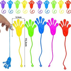 Gói Hàng Số Lượng Lớn 5-50 Cái Đồ Chơi Tay Dính Đàn Hồi Vui Nhộn Đồ Chơi Bóp Xả Stress Quà Tặng Tiệc Tùng Cho Mọi Lứa Tuổi