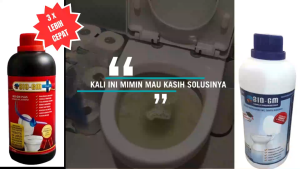 BIO GM PENGURAI LIMBAH TINJA AMPUH RAMAH LINGKUNGAN UNTUK TOILET