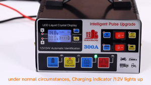 12V/24V Car & Motorcycle Battery Charger – Fast Charging Heavy‑Duty Portable & Fully Automatic
