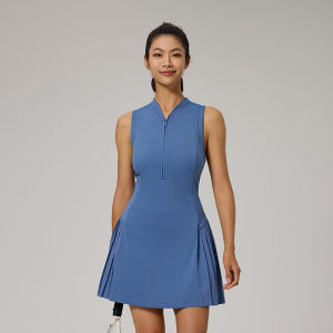 Đầm Tennis Không T Tay V Neck Thoáng Khí