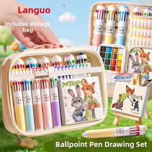 Languo | Ten-in-One Multi-color Drawing Set 60 Colors