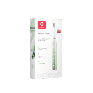 【HIGHEST BATTERY】Oclean Flow Sonic Toothbrush 5 Modes 180 days Battery 2 Year warranty Electric Toothbrush