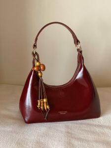 CHIO‘2ND | Elegant Red Crossbody Clutch Evening Bag