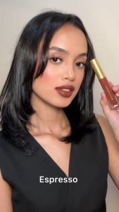 Butterfly Kisses Creamy Matte Long-Lasting Liquid Lipstick (Espresso)