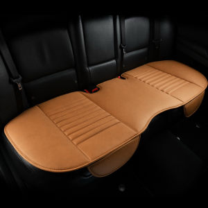 2025 New Single Piece Car Seat Cushion Three Piece Set Semi Wrap Universal for All Seasons No Backrest Rear Seat Pad
