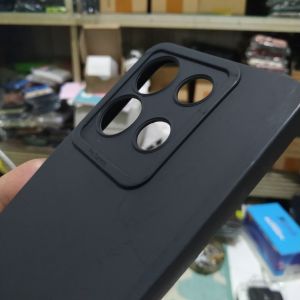 Case Infinix Note 30 4G 5G X6716B X6833B X6711 Softcase Black Matte Camera Protection