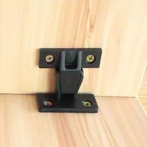 50 Push-to-Open Base Fasteners Furniture Panel Connectors Suitable for Kitchen Cabinets Wardrobes Beds Tables.