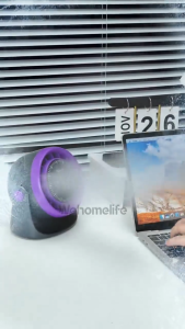 OuncooxWehomelife Desk Fan High Speed 100 Speed Settings Silent Rechargeable 3600mAh Table Fan 2-in-1 Desk & Wall Fan