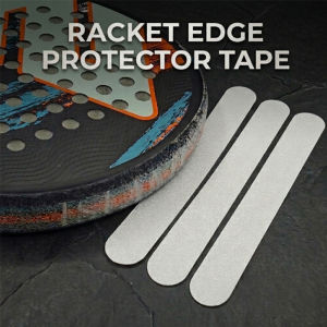 Padel Racket Edge Protector Tape Frosted Anti-Scratch Frame Guard Sticker Wear Resistant Padel Accessories for Padel Racket