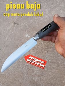 Pisau baja cap mata produk UMKM lokal tajam dan kuat