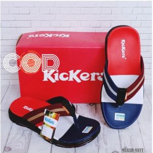 sandal anak cowok kickers sendal japit jepit anak laki laki casual sandal lebaran anak laki laki