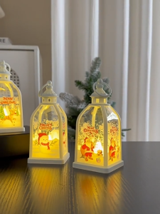 TUYUN STORE Lampu Hias Natal Bentuk Lentera | Dekorasi Meja & Rumah