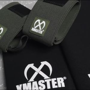 XMASTER Powerlifting Wrist Wrap Band Support Pelindung Pergelangan Gym SBD Strength Fitness