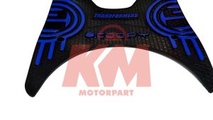 Karpet Scoopy 2020 2021 2022 New Keset Pijakan Kaki Honda Bordes Bahan Karet Variasi