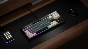 Redragon K754-RGB POPVU 87 Smart Touch Display Mechanical Gaming Keyboard