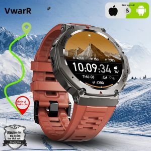 Đồng Hồ Thông Minh Quân Sự T-Rex 3 Có GPS La Bàn Máy Đo Độ Cao Màn Hình AMOLED Chống Nước 5ATM Chức Năng Gọi Bluetooth Cho Android Wear