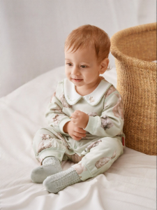 aqpa | Bộ Đồ Dài Bông Cotton Mềm Mại & Thời Trang cho Bé Sơ Sinh 60s Yarn