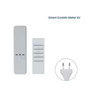 GIRIER Smart Curtain Motor WiFi RF433 Electric Chain Roller Blinds Motor for Shade Shutter Works with Tuya APP Alexa Hey Google