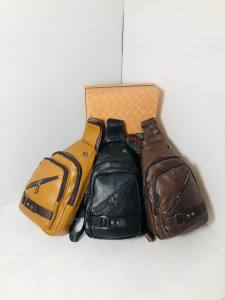 คุณภาพดี หนังกระเป๋าใส่ 7 นิ้ว 10 นิ้ว กระเป๋าสะพายไหล่ รสชาติ กระเป๋าคาดอก