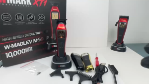 Wmark NG-X1T Hair Clipper 10000 RPM Motor High Speed LCD Magnetic levitation motor DLC cutter head Hair trimmer