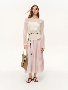 DUSHU | 3D Carving Umbrella Skirt Half Skirt