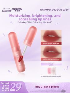 COLORKEY | Matte Long-lasting Lip Clay Red Brown