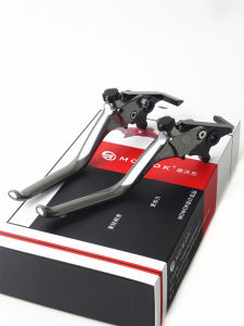 มือเบรกอะลูมิเนียมอัลลอยปรับได้สำหรับมอเตอร์ไซค์ PCX160 ADV160 ชิ้นส่วนอุปกรณ์ตกแต่งมือเบรกมอเตอร์ไซค์แบบมีมุมโค้ง